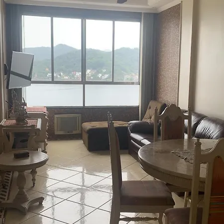 Apartamento Top Com Vista Incrivel São Vicente Exterior foto